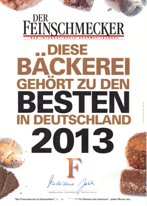 Feinschmecker 2013 - Bckerei Gtz Taufkirchen
